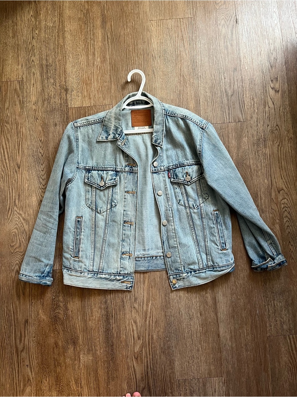 Levis Trucker Light Wash Denim Jacket - Blue